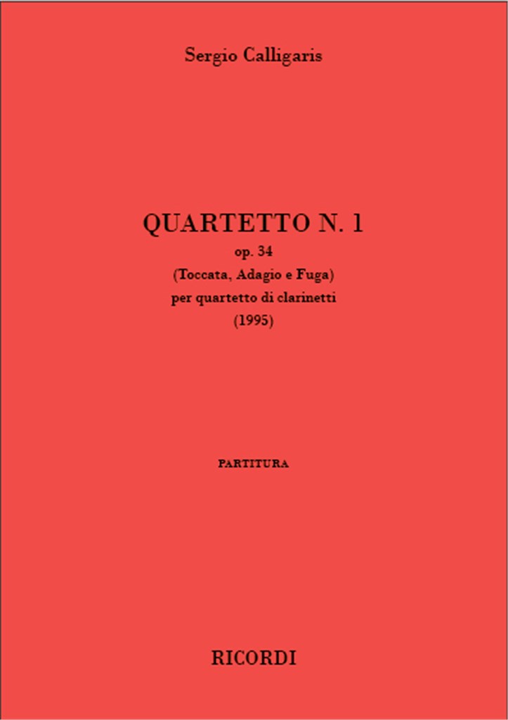 Quartetto n° 1 op. 34 (1995)